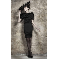 Gail Sorronda Black Ventricle Dress