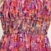 alldressedup Pop Asia Silk Print Dress